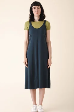 Organic Tank Dress in Atlantic