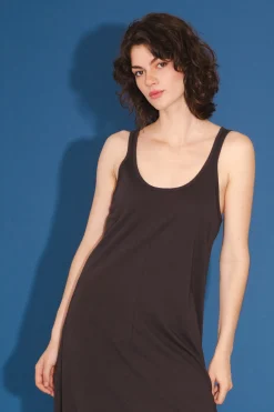 Organic Tank Dress in Tunnel