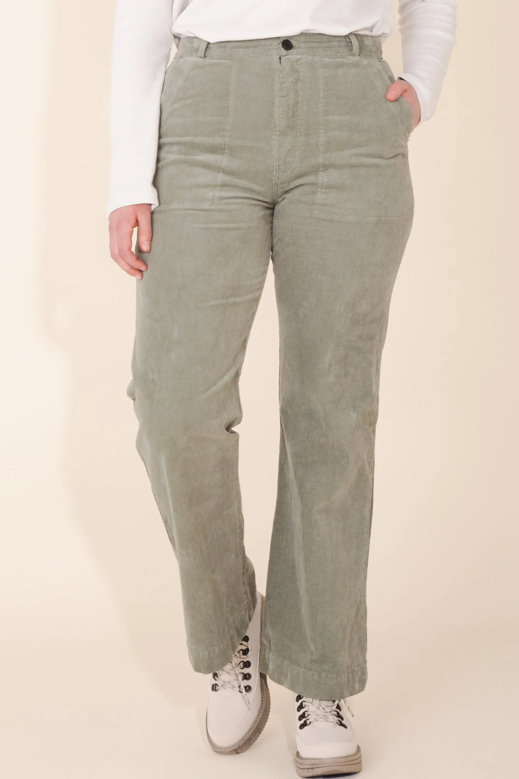 Pop Cords in Cool Green
