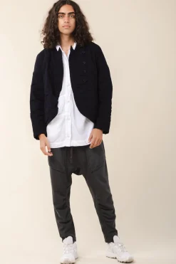 Quilted Spencer in Midnight