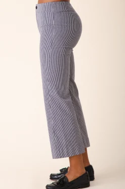 Railroad Knack Pant in Oyster Stripe