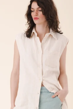 Replica Shirtdress Sleeveless in Oyster