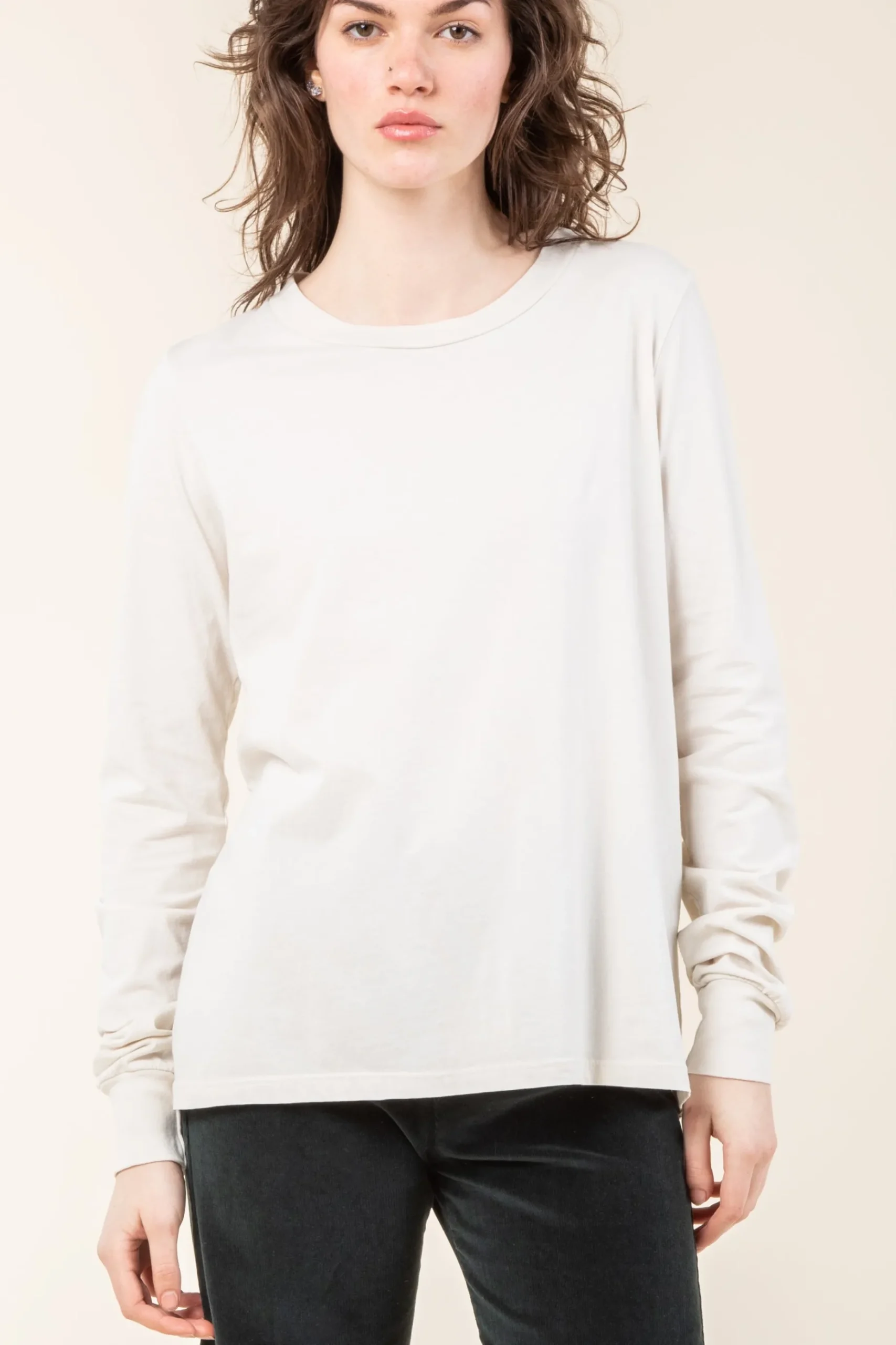 Slack Tee in Oyster