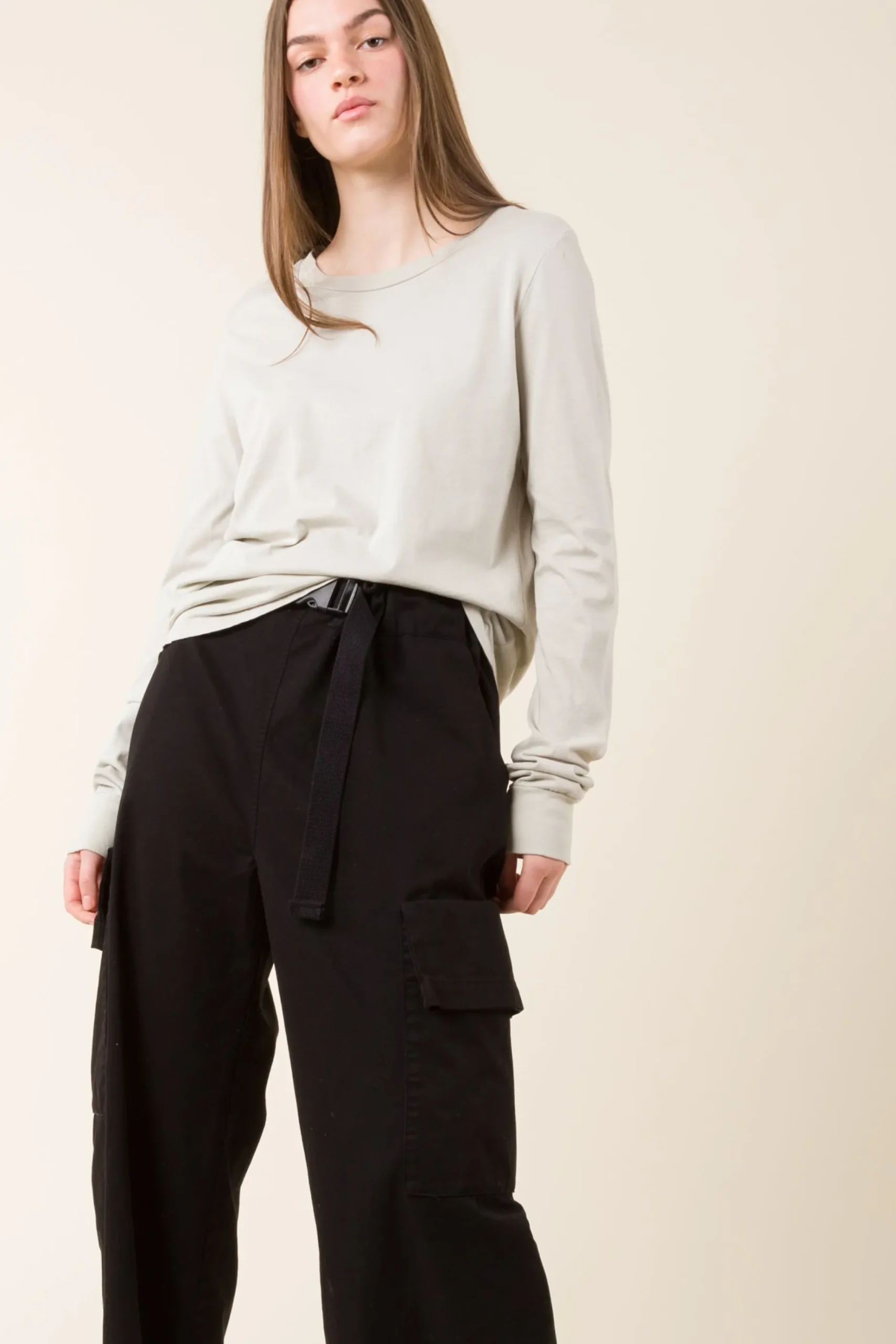 Slack Tee in Putty