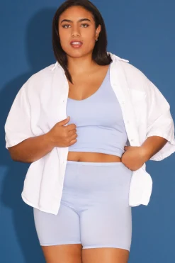 Soft Short in Sky Blue