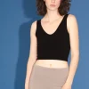Soft Tank Top in Black