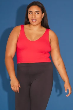 Soft Tank Top in Cherry