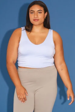Soft Tank Top in Sky Blue