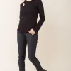 Tendril Sweater in Black