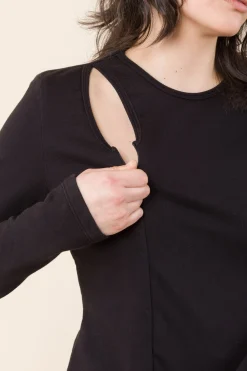 Tendril Sweater in Black
