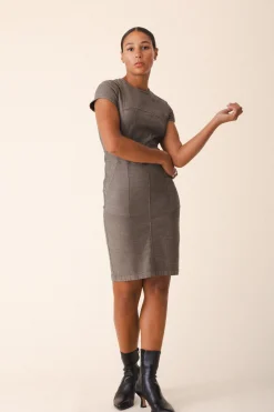 Valkyrie Dress in Khaki