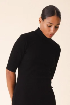 Volley Dress in Black