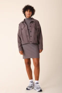 Volley Dress in Dior Gray