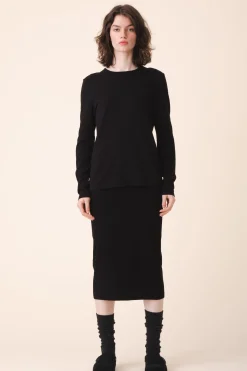 Vortex Skirt in Black