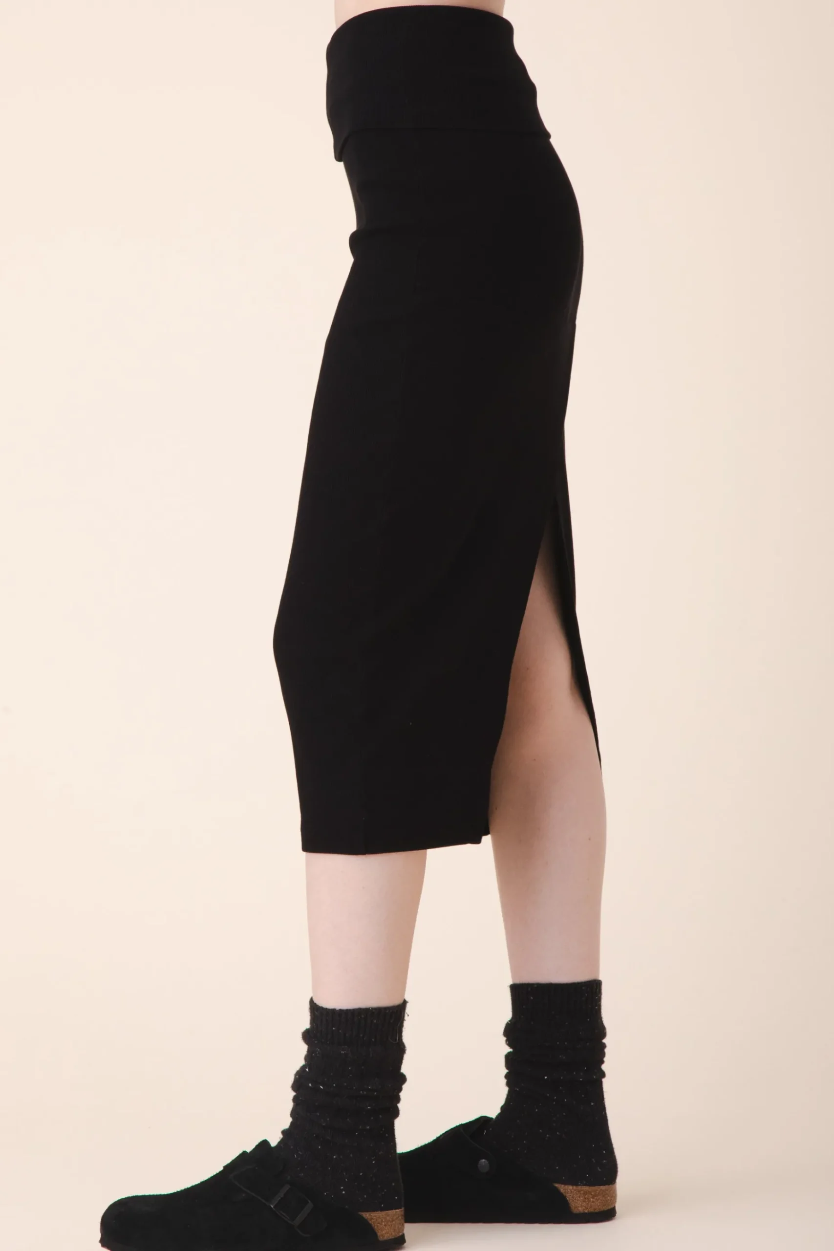 Vortex Skirt in Black