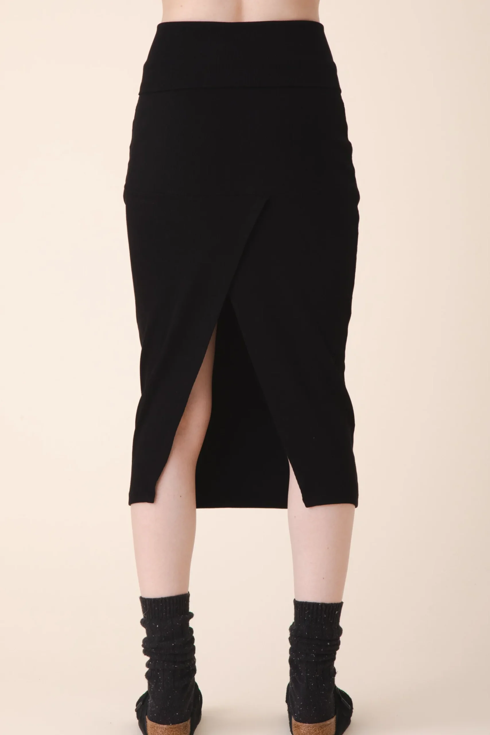 Vortex Skirt in Black