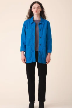Winter Chore Coat in French Blue