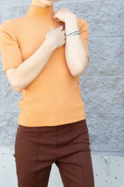 2x1 Mockneck in Red rock
